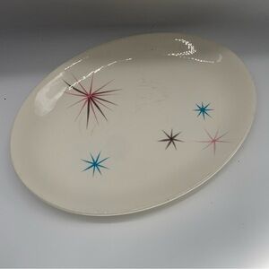 Mid-Century Modern Starburst Platter